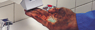 Abrasive Pasten für Hände